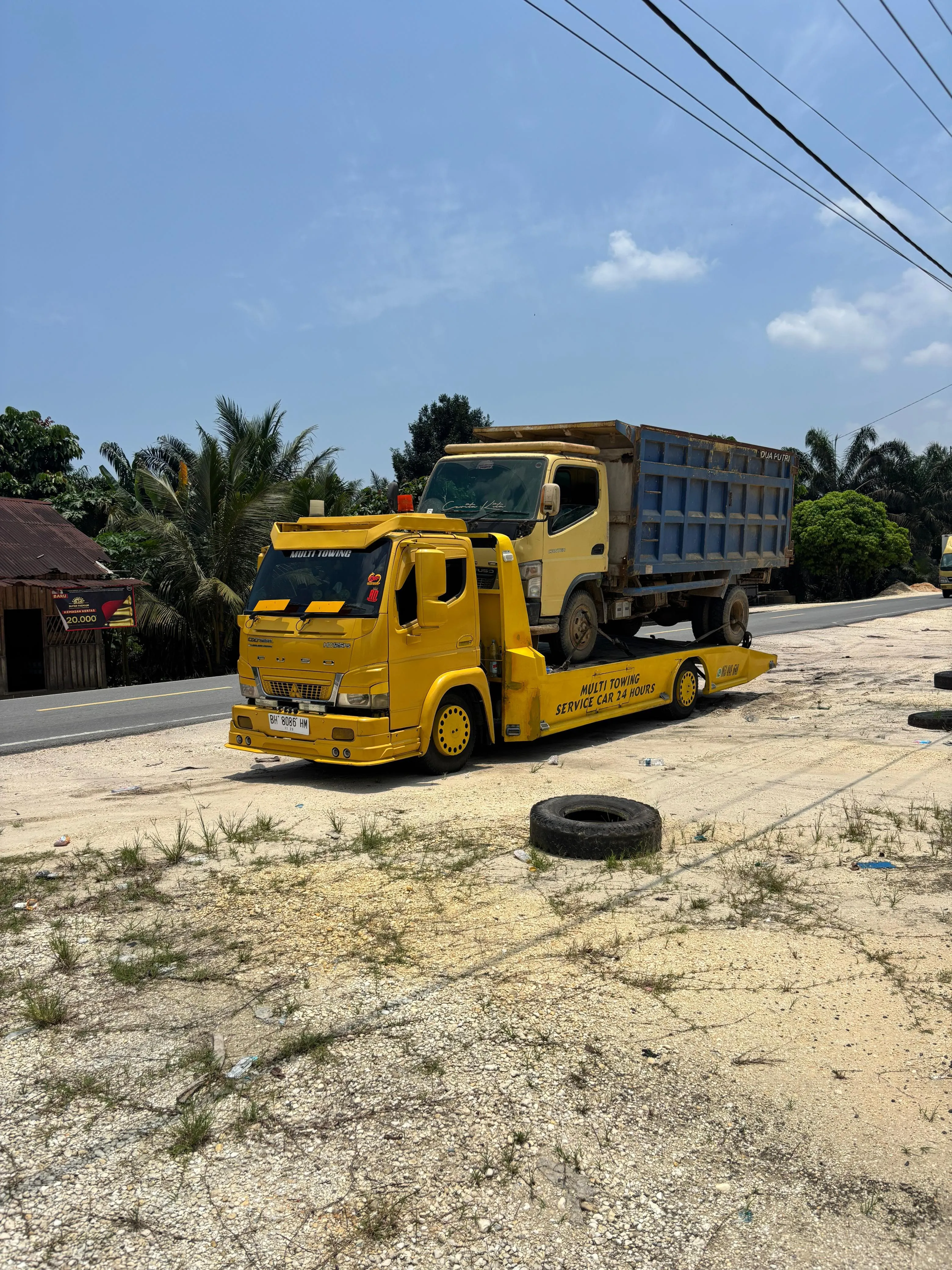 Dokumentasi towing kendaraan 8